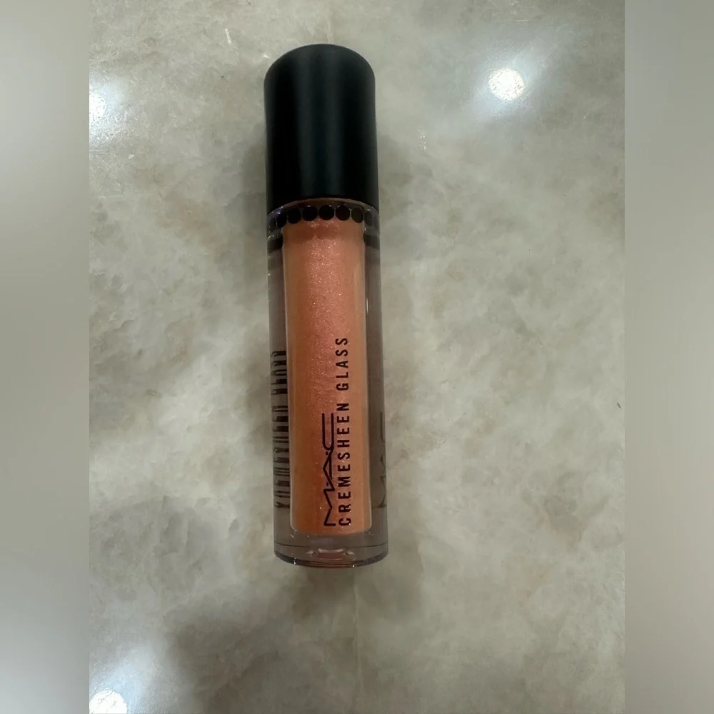 Last one! MAC STATELY SHIMMER lip gloss Limited Ed Cremesheen glass NWOB